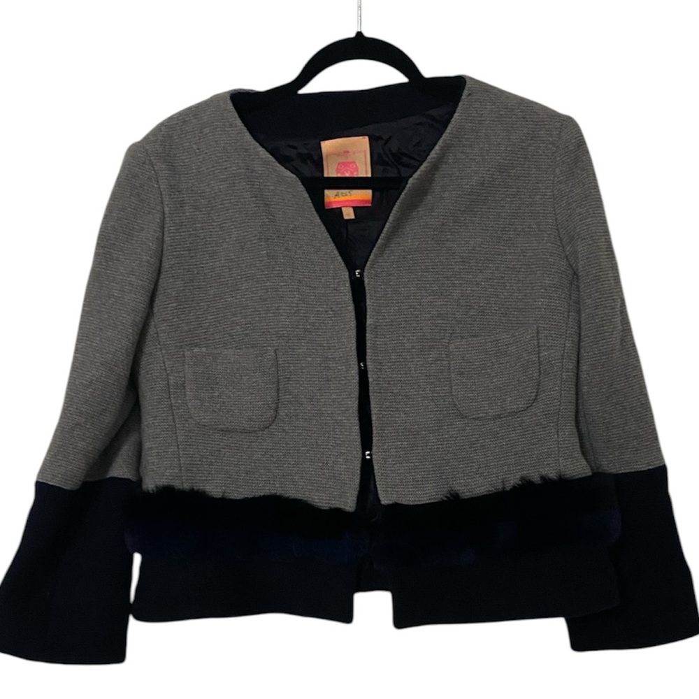 VILAGALLO Jacket Viscose Wool 46
